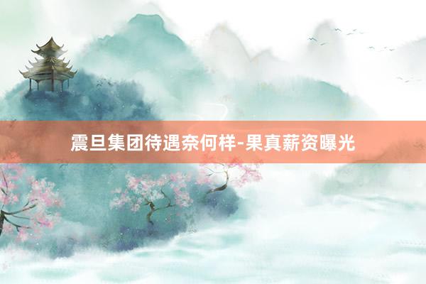 震旦集团待遇奈何样-果真薪资曝光